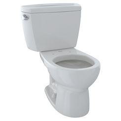 Click here to see Toto CST743SD#11 TOTO Drake Two-Piece Round 1.6 GPF Toilet with Insulated Tank, Colonial White - CST743SD#11