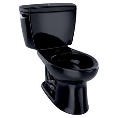 Click here to see Toto CST744SDB#51 TOTO Drake Two-Piece Elongated 1.6 GPF Toilet with Insulated Tank and Bolt Down Tank Lid, Ebony - CST744SDB#51