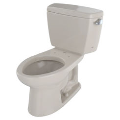 Click here to see Toto CST744SLR#03 TOTO Drake Two-Piece Elongated 1.6 GPF ADA Compliant Toilet with Right-Hand Trip Lever, Bone - CST744SLR#03