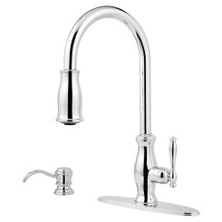 Click here to see Pfister GT529-TMC Pfister GT529-TMC Hanover Pull-Down Kitchen Faucet, Polished Chrome