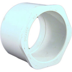Click here to see Commodity  PVCB2122 Schedule 40 PVC Bushing, 2-1/2 x 2 Inch