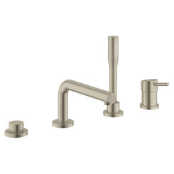 Click here to see Grohe 19576EN1 GROHE 19576EN1 Concetto Roman Tub Filler With Hand Shower - Brushed Nickel Infinity Finish