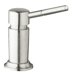 Click here to see Grohe 28751SD1 Grohe 28751SD1 Brushed Stainless Steel 15-Ounce Soap Dispenser