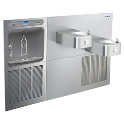Click here to see Elkay LZWS-SS28K Elkay  LZWS-SS28K EZH2O Bottle Filling Station, Fountain Combo, Stainless
