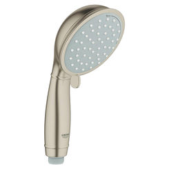 Click here to see Grohe 26048EN0 GROHE 26048EN0 Brushed Nickel Tempesta Rustic 2-Function Hand Shower