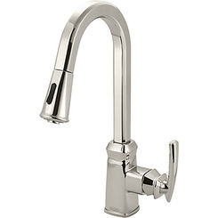 Click here to see Pioneer 2GB250-PN Pioneer 2GB250-PN Single-Handle Pull-Down Kitchen Faucet In Polished Nickel 