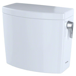 Click here to see Toto ST453UR#01 TOTO Drake II 1G and Vespin II 1G, 1.0 GPF Toilet Tank with Right-Hand Trip Lever, Cotton White - ST453UR#01