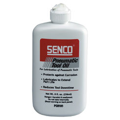 Click here to see Senco PC0101 Senco PC0101 Air Tool Oil, 1/2 pt