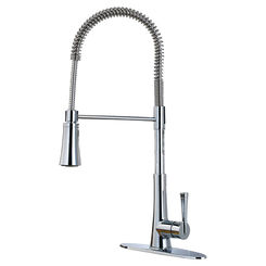 Click here to see Pfister LG529-MCC Pfister LG529MCC Chrome Zuri One Handle Pulldown Kitchen Faucet 