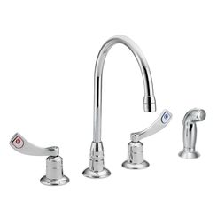 Click here to see Moen 8244 Moen Commercial 8244 Two Handle Kitchen Faucet