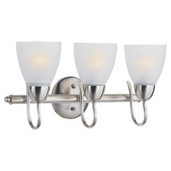 Click here to see Boston Harbor A2242-93L Boston Harbor A2242-93l Brushed Nickel Vanity Bar Fixture with 3 Lights