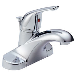 Click here to see Delta B510LF Delta B510LF Chrome Foundations Single Handle Centerset Lavatory Faucet