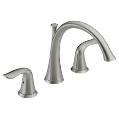 Click here to see Delta T2738-SS Delta T2738-SS Lahara Roman Tub Faucet Trim in Stainless