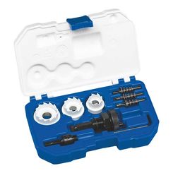 Click here to see Lenox 30877300CHC Lenox 30877300CHC Carbide Hole Cutter Electrician's Kit, 12 Piece