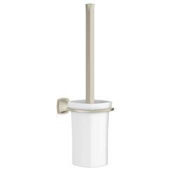 Click here to see Grohe 40672EN0 Grohe 40672EN0 Universal Toilet Brush Set, Brushed Nickel 
