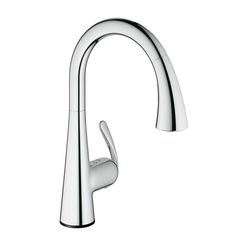 Click here to see Grohe 30205001 Grohe 30205001 Ladylux Touch Electronic Single Handle Kitchen Faucet - StarLight Chrome