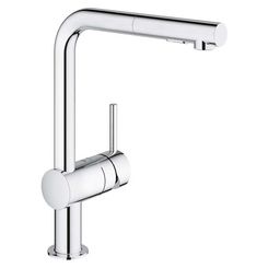 Click here to see Grohe 30218001 Grohe 30218001 Minta Touch Electronic Single Handle Kitchen Faucet - SuperSteel InfinityFinish