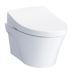 Click here to see Toto CWT4263056CMFGA#MS TOTO AP WASHLET+ S550e Wall-Hung Toilet - 1.28 GPF & 0.9 GPF - Auto Flush, CWT4263056CMFGA#MS - Cotton White