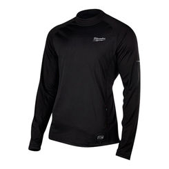 Click here to see Milwaukee 405B-21M Milwaukee WORKSKIN USB Rechargeable Heated Midweight Base Layer, Medium, Black - 405B-21M
