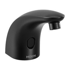 Click here to see Moen 8558BL Moen 8558BL M-POWER Sensor-Operated Transitional Soap Dispenser - Matte Black