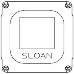 Click here to see Sloan 3365000 Sloan ETF-450-A Splash Proof Junction Box (3365000)