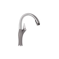 Click here to see Blanco 442034 Blanco 442034 Stainless/Metallic Gray Artona Pull-Down Faucet, 1.5 GPM