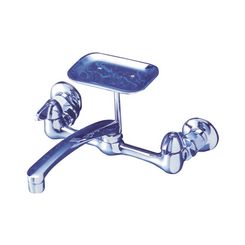 Click here to see Mintcraft PF6363204 MintCraft PF6363204 Laundry Faucets, With Soap Dish, Polished Chrome