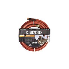 Click here to see Colorite SNCG34100 Swan Commercial Grade Heavy Duty Garden Hose, 3/4 in ID 100 ft L, Rubber/Vinyl, Gray