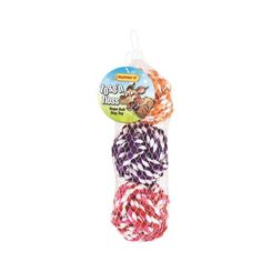 Click here to see Rhode Island 18213 Rhode Island 18213 Ruffin It - TossN Floss Dog Toys, Rope Ball