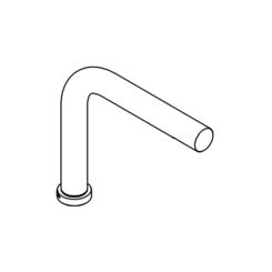 Click here to see Grohe 13334EN0 Grohe 13334EN0 Universal Bathtub Spout - Brushed Nickel InfinityFinish