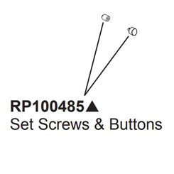 Click here to see Brizo RP100485PC Brizo RP100485PC Set Screw and Button, Chrome