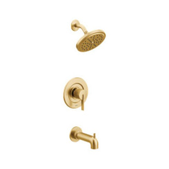 Brushed Gold Moen S5000BG Colinet Traditional Diverter Tub Spout with Slip-fit CC Connection