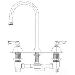 Click here to see T&S Brass B-0850-PV T&S Brass B-0850-PV Medical Faucet