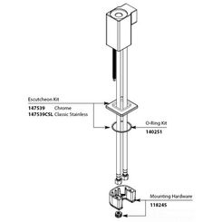 点击这里查看Moen 140251 Moen 140251部分甲板垫片和o形环套件Chrome”width=