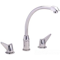 Click here to see Elkay LKD2439 Elkay LKD2439  Hi-Arc Dual-Handle Kitchen Faucet