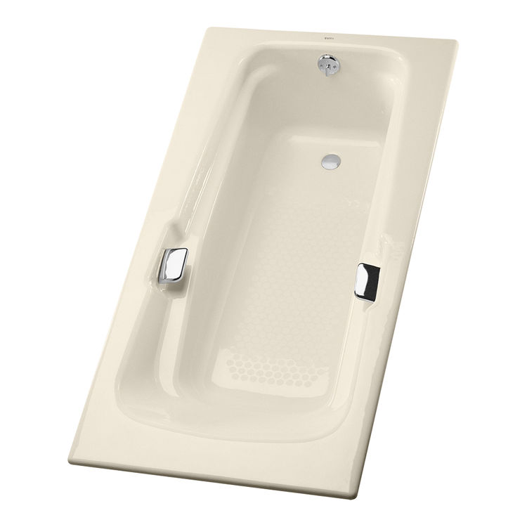 Fby1500p Sedona Beige Enameled Cast Iron Bathtub 60 3 8 X36 1 4 X22