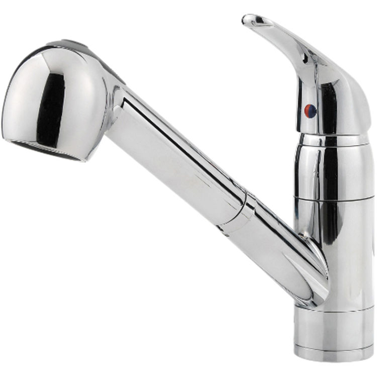 Pfister G133 10cc Pfirst Pull Out Kitchen Faucet Polished Chrome