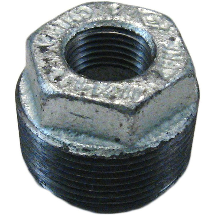 Commodity GALB11412 Galvanized Bushing, 1-1/4” x 1/2”
