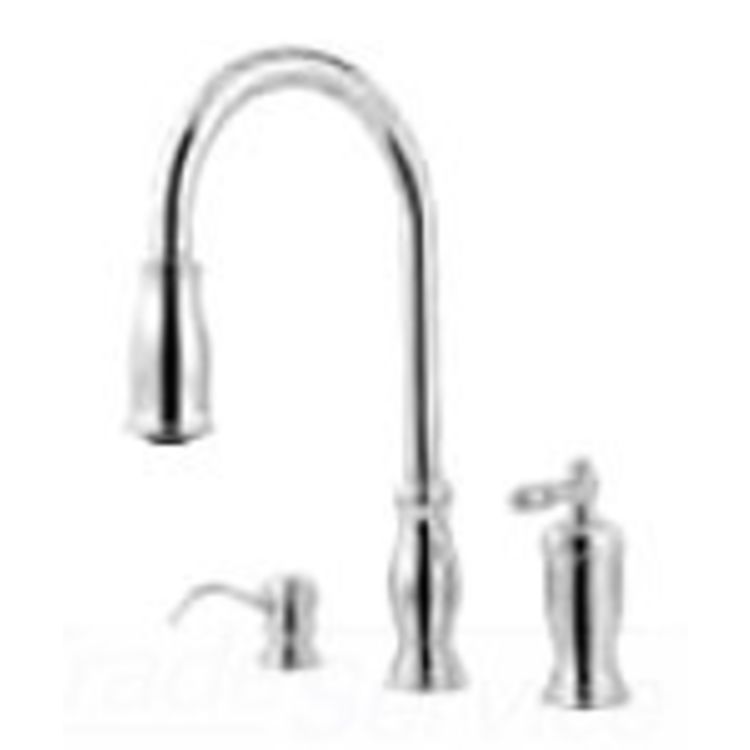 Pfister GT526-TMY Pfister GT526-TMY Hanover Pull-Down Kitchen Faucet, Tuscan Bronze