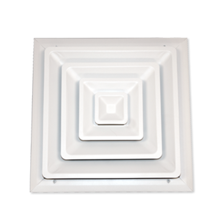 Shoemaker 100 D 6 X 6 Step Down Ceiling Diffuser Multi Shutter