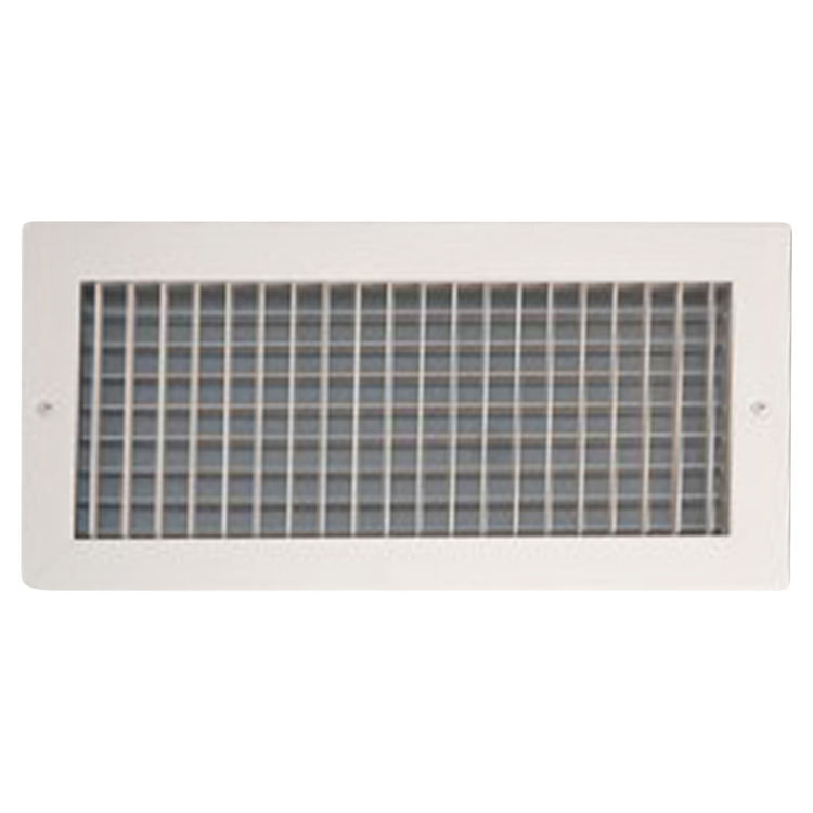 Shoemaker 933-24X8 24X8 White Vent Cover (Extruded Aluminum Frame) - Shoemaker 933 Series