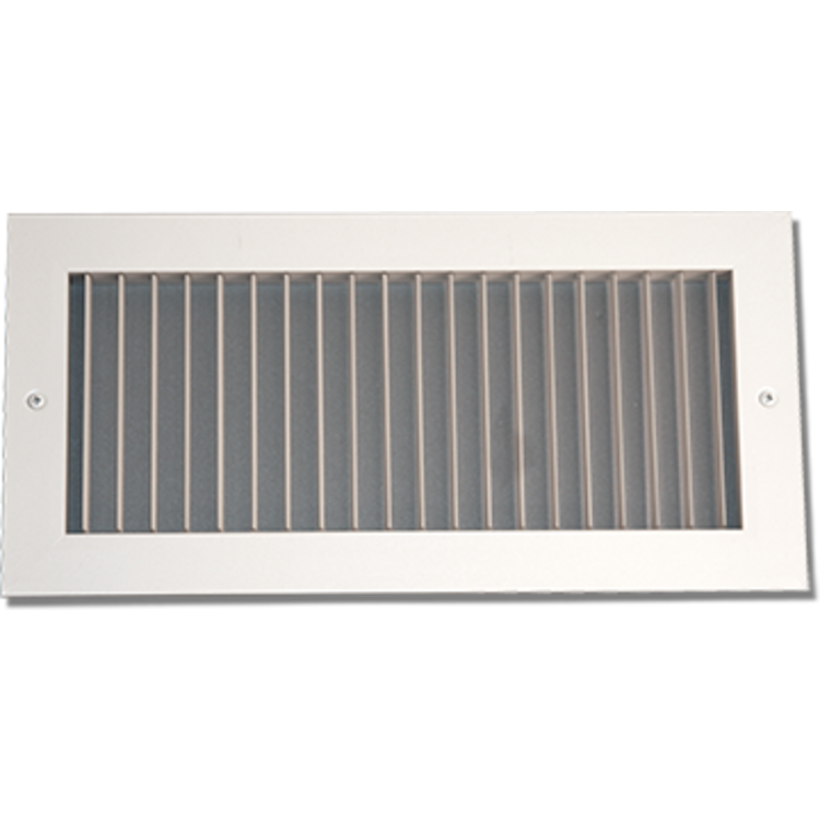 Shoemaker 902-0-24X6 24X6 White Vent Cover (Aluminum) - Shoemaker 902-0 Series