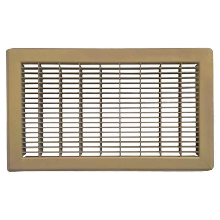Shoemaker 1600-R-8X36 8x36Driftwood Tan Vent Cover (Steel Honeycomb Construction) - Shoemaker 1600R
