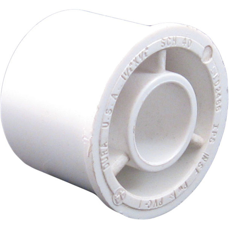 Commodity PVCB11212 Schedule 40 PVC Bushing, 1-1/2 x 1/2 Inch