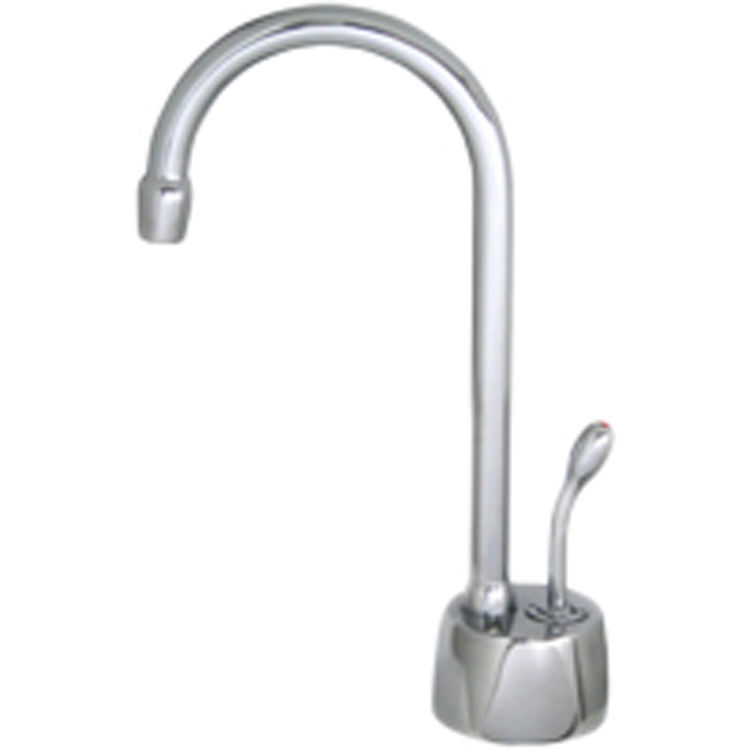 Waste King H711 U Sn Satin Nickel Hot Only Water Tank And Waste King H711 U Sn Satin Nickel Hot Only Water Tank And Faucet Combo