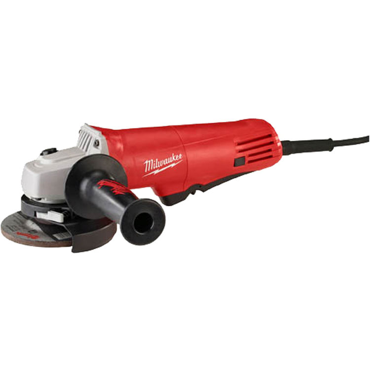 Milwaukee 6140-30 Milwaukee 6140-30 Small Corded Angle Grinder, 120 VAC, 7.5 A, 825 W, 10000 rpm, 4-1/2 in Wheel