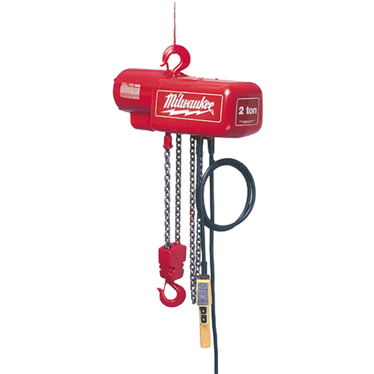 Milwaukee 9572 Milwaukee 9572 model 2 Ton Electric Chain Hoist