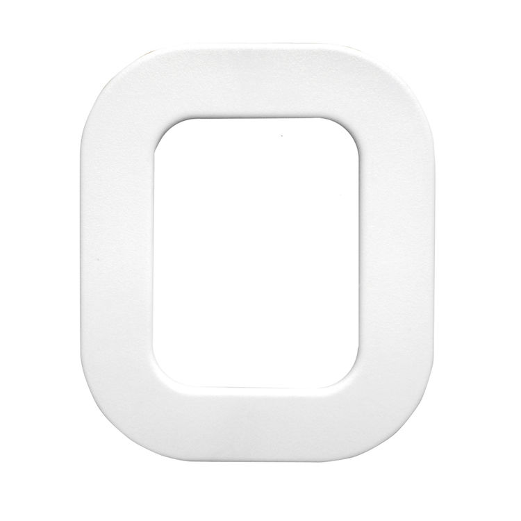 Oatey Ice Maker Faceplate Only, Plastic White (38621)