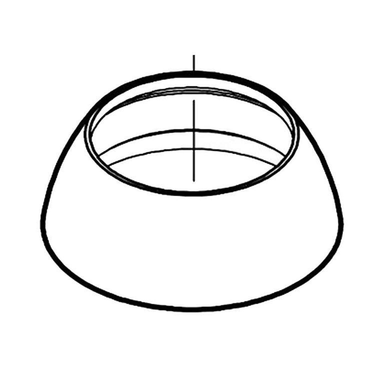 Pfister 941 043w Contempra Replacement Dome Cap White Plumbersstock