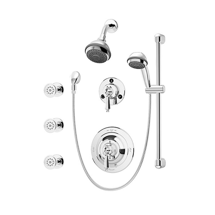 Symmons 1-7460-X Symmons 1-7460-X Chrome Water Dance Series Shower System